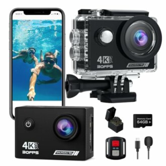 TIMNUT 4K Action Camera