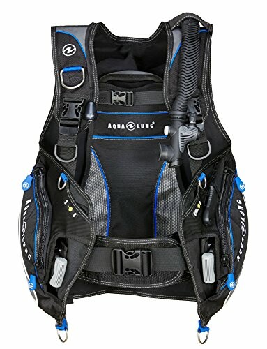 Aqua Lung buoyancy control device for scuba diving.