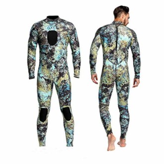 Wetsuits Mens 3MM Camo Neoprene Scuba Diving Suit