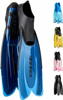 Cressi swim fins in multiple colors